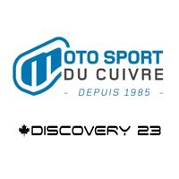 Logo Moto Sport Cuivre et Discovery 23