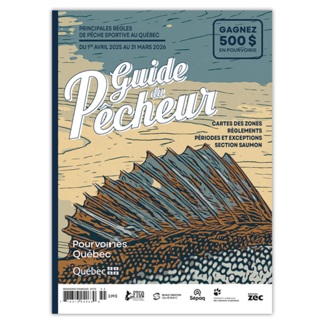Couverture Guide du pêcheur 2025